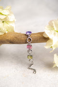 Pulsera Eterna Prisma Pastel – Baño de Plata